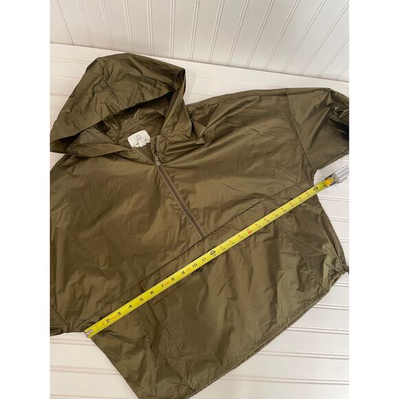 NWOT Aerie OFFLINE Green Oversized Pullover Lightweight Windbreaker Jacket S - Picture 5 of 8